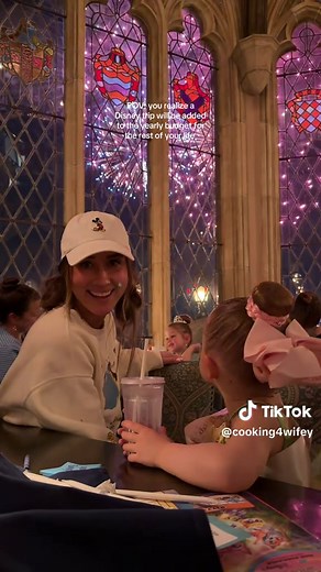 If you ever get the chance to eat at Cinderella’s Royal Table during the fireworks do it 🥹 Disney has a way of making things magical beyond expectations. Reservations open 60 days in advance for this, and you really have to be ON IT. I woke up at 4-5 am when they opened to make these and barely got a spot. Worth it. @Chloe Gottschalk Bounds