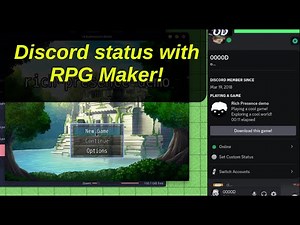How to use Discord Rich Presence plugin with RPG Maker MZ / MV!