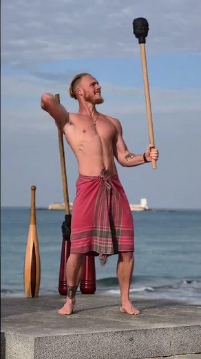 Double Steel Mace Training | Heavy Gada