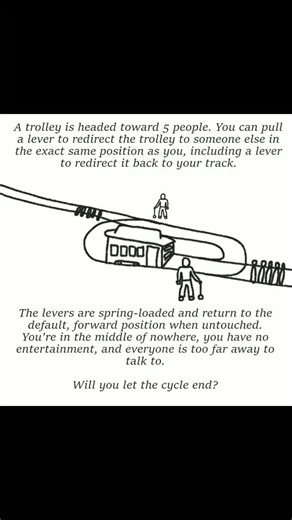trolley problems on Instagram: "Cycles #TrolleyProblems #Philosophy #Psychology"