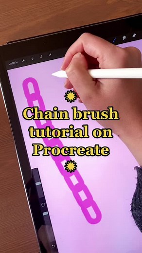 Procreate Chain Brush Tutorial