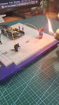 Alarma de Llama con Arduino Uno #arduino #antirobo #arduinoproject