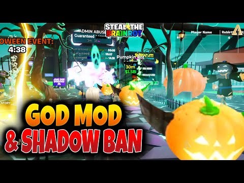 le GOD MOD et Compte SHADOW BAN Steal the Brainrot Fortnite