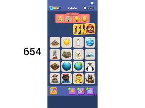 Connect Master Level 654 Walkthrough