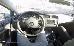 操控轻松性能不俗，试驾大众高尔夫7 1.4T_超清 FFYYN作品 第一视角 第一人称视角 小钢炮