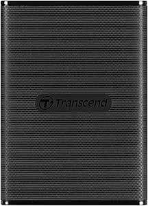 Transcend ESD270 250GB External SSD for iPhone16/15/iPad/Mac/Windows/Android, PC/Laptop/Tablet/TV/Game Console, Portable SSD with One Touch Back up, One-Time Password Unlock, Type A &Type C Cables