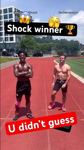 Everyone thought they’d win the race… then this guy came outta nowhere 🏃‍♂️💨 The Winner meme