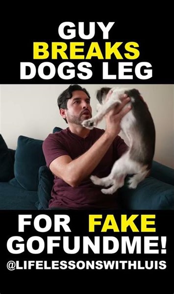 Guy BREAKS DOGS LEGS in a Fake SCAM to Make MILLION’S