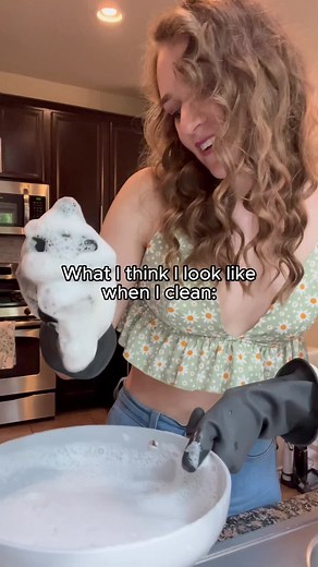 Cleaning Comedy: What I Look Like vs. Reality