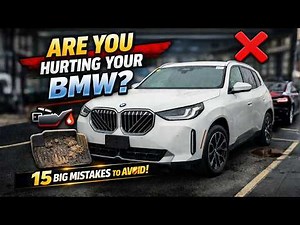 15 Ways BMW Owner's MUST Take Care Their BMW!