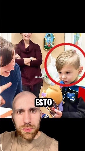 😱Niño oye por primera vez!!
