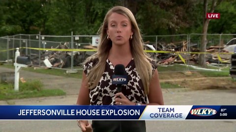 House explodes in Jeffersonville; 5 people hospitalized with life-threatening injuries
