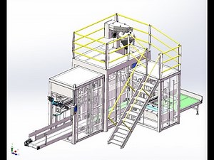 25kg Fully Automatic Powder Packaging Line | 3-4.5 T/H | ±0.1% Accuracy