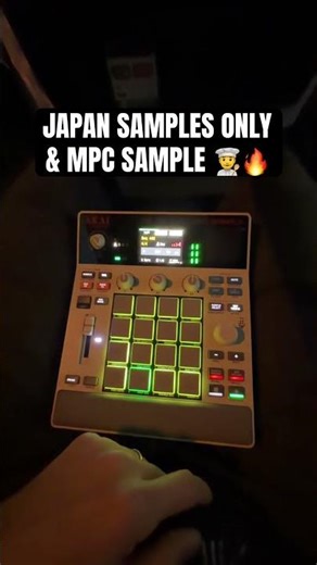 MPC SAMPLE beat on a Taxi ride in Japan 🇯🇵🔥