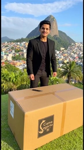 Unboxing bed in brazil 🇧🇷 mountain