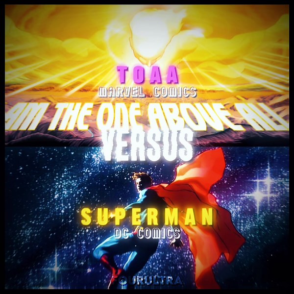 Superman vs The One Above All - Epic Comic Showdown