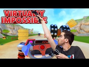 VR KART RACING! | Virtually Impossible - HTC Vive Gameplay