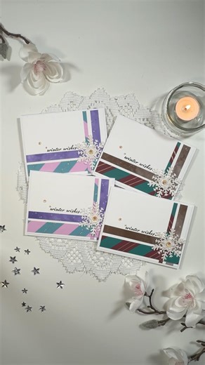 I am loving my new hand drawn pattern papers and having a blast creating with them☺️#diy #papercraft