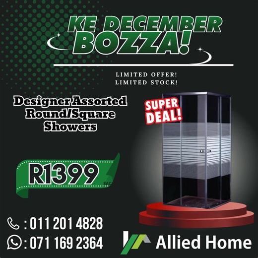 Step into December BOZZA style! Allied Home brings you unbeatable deals, massive savings, and the best prices on all your home and building materials. December starts here! | Allied Home | Facebook