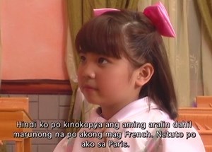 67K views · 2.5K reactions | Angking galing ni Sarah sa wikang Pranses, sa klase'y kanyang ipinamalas! Miss Minchin maibigan na nga kaya si Sarah o patuloy pa rin siyang ituring na malas? | YeY | Facebook