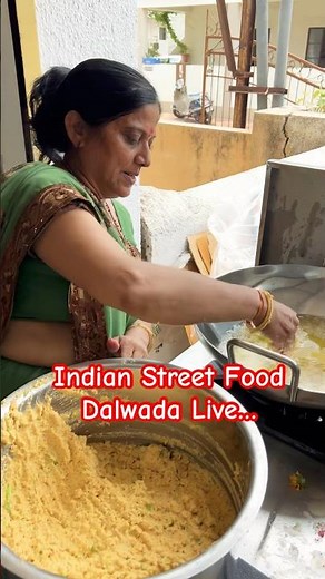 Indian Street Food - Dalwada LIVE | Vadodara | Gujarat #shorts