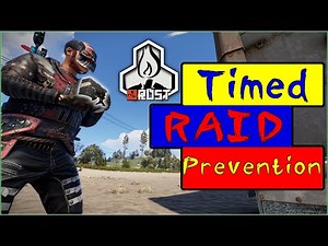 TIMED RAID PREVENTION | Rust Admin Academy Tutorial 2020