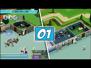 BUILDING OUR FIRST HOSPITAL!! (Two Point Hospital Gameplay Walkthrough Part 1 | PS4 Pro)