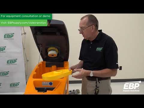 Taski Swingo 1655 Walk Behind Autoscrubber Review