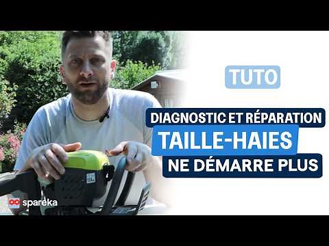 Comment réparer un taille-haies qui ne démarre plus ?