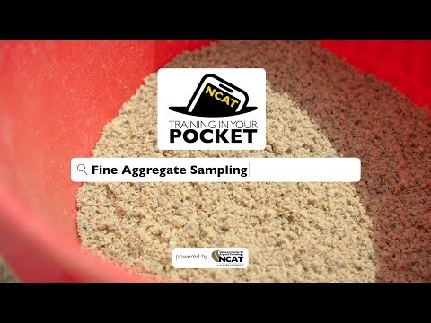 Fine Aggregate Sampling