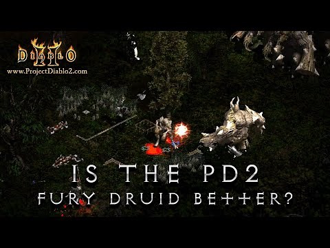 Project Diablo 2 Fury Druid Build - Is the Werewolf better than LOD?