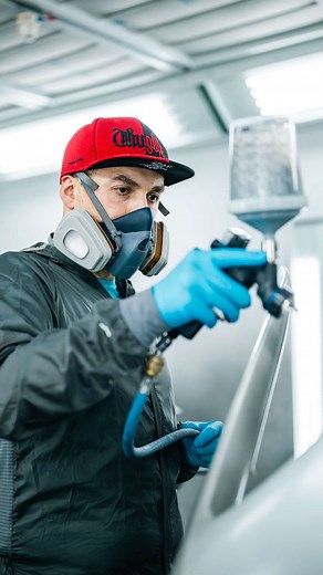 3.3M views · 2.6K reactions | Want a peek at how we achieve that flawless paint? In this Campus Lab episode, we dive into precise masking, the science and artistry of pigment creation, and the crucial preparation that precedes every application. It's all about the meticulous detail. Every time, for every Rimac Nevera. #Rimac #CampusLab __ Rimac Nevera: WLTP: electricity consumption, combined 30.0 KWh/100km; CO2 emissions: combined in g/km: 0 | Rimac Automobili | Facebook