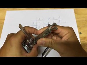 Use Lishi TOY48 make TOYOTA, Lexus key