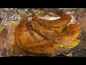 BBQ TURKEY RIBS (NECKS) - CHEF CHOKE NO JOKE MEALS - HOW TO MAKE BBQ RIBS WITH TURKEY