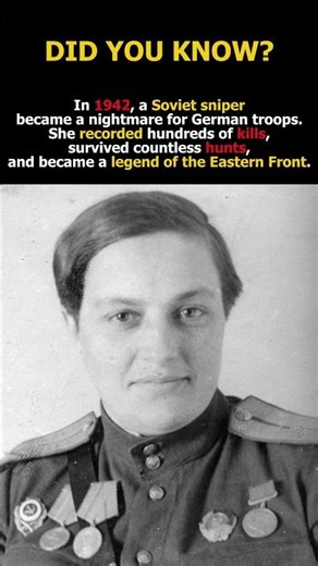 The Soviet Sniper Who Terrified an Entire Regiment