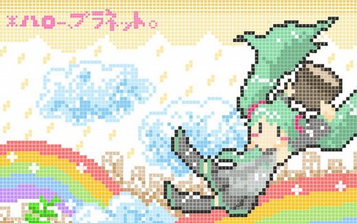 初音未来像素风小游戏Hello,Planet通关流程