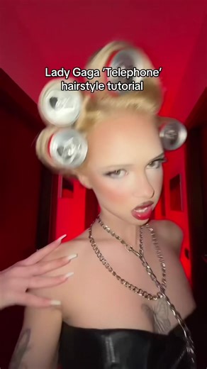 Lady Gaga 'Telephone' Hair Tutorial