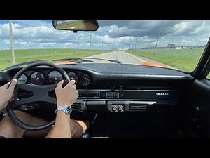 1970 Porsche 911S: POV Driving + Engine Running