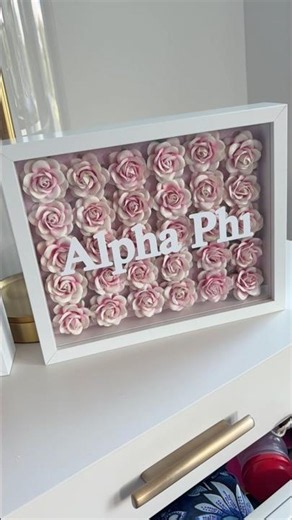 DIY Shadow Box for Grad Gift or Dorm Decor