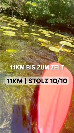 Alltag | 11km! 🛶 Mit Kind ins Kajak 🏕️ bis zum Abendlager - #kinder #outdoor #dranbleiben #zelten