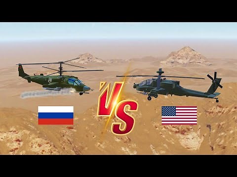 🔥 Apache vs Ka-52: The Ultimate Attack Helicopter Showdown!
