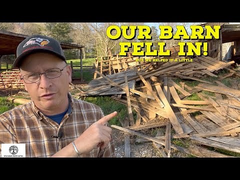 Barn Demolition! - Salvaging Barn Wood