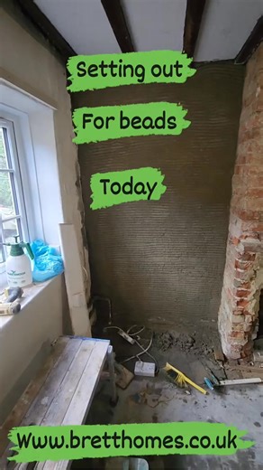 Preparation for a log burner... damp proof render and concrete screed for half #TrustedBuilders #homerenovation # #construction #QualityCraftsmanship #periodproperty # #professional #heritage #somersetbusiness | Brett Homes | Facebook