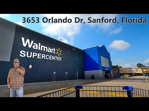 Larry The Cable Guy Walmart Supercenter in Sanford Florida on Orlando Dr - Seminole Centre Store 857