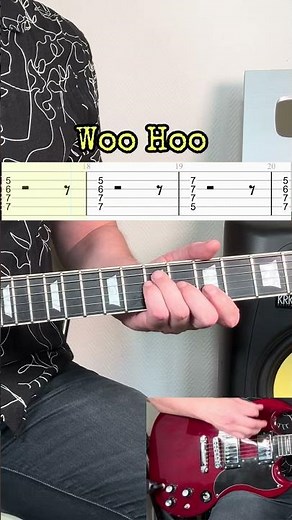 Woo Hoo The 5 6 7 8's #easyguitartabs #killbill #easyguitartutorial #rockabillyguitar