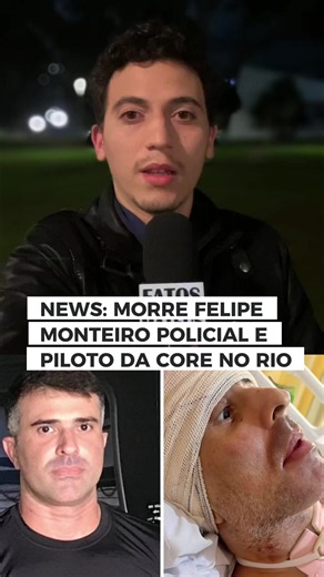 A morte do policial civil e piloto da Core, Felipe Monteiro Marques, foi confirmada neste domingo após um longo período de recuperação. O agente ficou conhecido nacionalmente após uma operação aérea no Rio de Janeiro e teve sua trajetória acompanhada por milhares de pessoas nas redes sociais. A confirmação gerou grande repercussão entre colegas, autoridades e moradores do estado. 🚁🖤 #FelipeMonteiroMarques #CORE #Noticias #RioDeJaneiro #Jornalismo