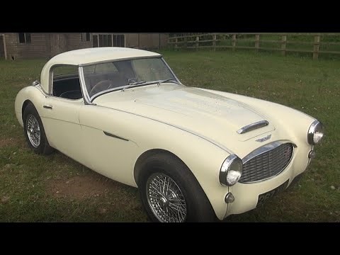 1960 Austin Healey 3000 MKI with factory hardtop