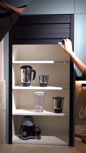 HomeLane.com | If you also keep running out of space because of all the appliances on your kitchen counter. This is the perfect product for you 🍽️✨... | Instagram