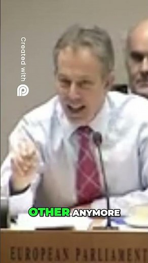 Tony Blair’s Historic Speech at the EU Parliament | A Vision for Europe 🇪🇺