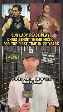 Our Lady Peace play Chris Benoit theme for the first time in 22 years #rock #metal #emo #wwe